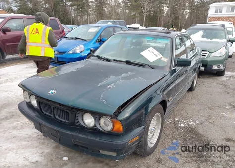 1995 BMW 525 I Automatic из США, поврежденный, VIN WBAHD6322SGK80776